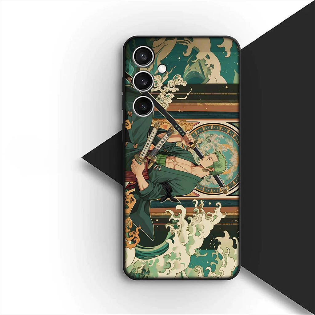 One Pieces Luffy Roronoa Zoro Nami Phone Case for Samsung Galaxy A35 A36 A55 A26 A05 A06 A14 A50 A51 A53 A54 A12 A13 A23 Cover