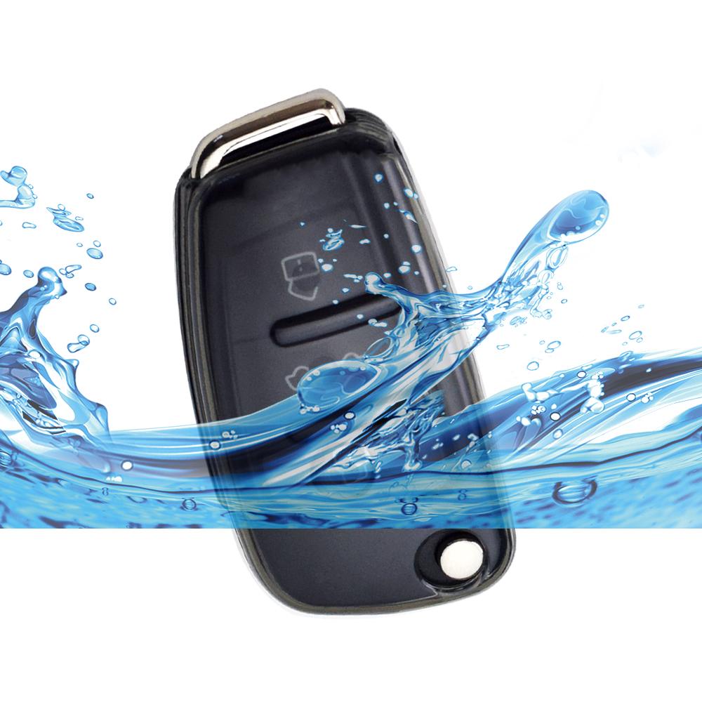 For A1 A3 8P A4 A5 A6 C7 A7 S3 S7 S8 R8 Q2 Q3 Q5 Q7 Q8 SQ5 TT RS3 RS6 Transparent Car Remote Key Case Cover