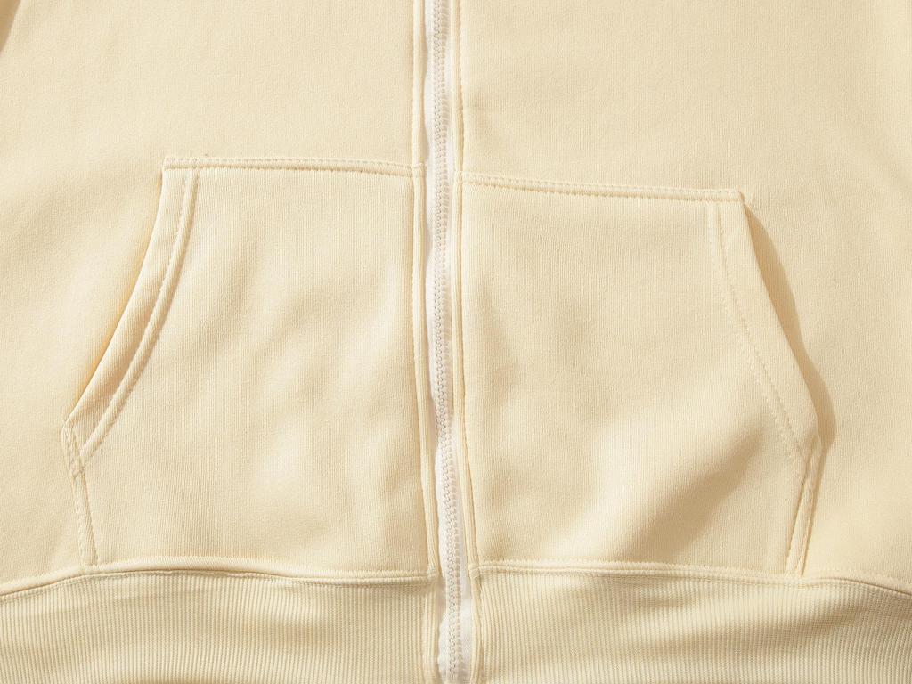 Unisex Solid Color Zip-Up Sports Hoodie - Casual Slim-Fit Jumpsuit for Autumn/Winter