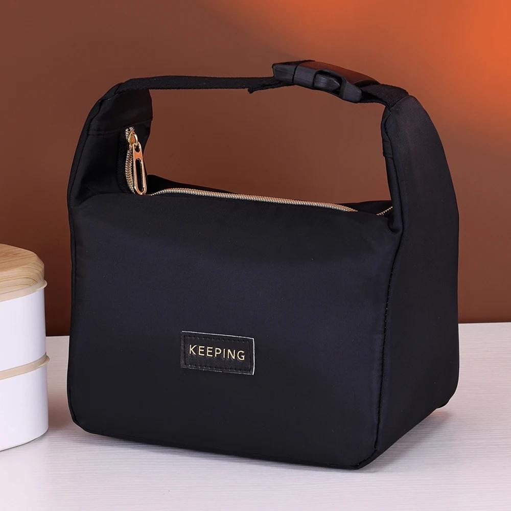 Waterproof Lunch Bags Thermal Cooler Office Meal Outdoor Camping Picnic Insulated Durable Handbag Oil-proof Carry Storage Box