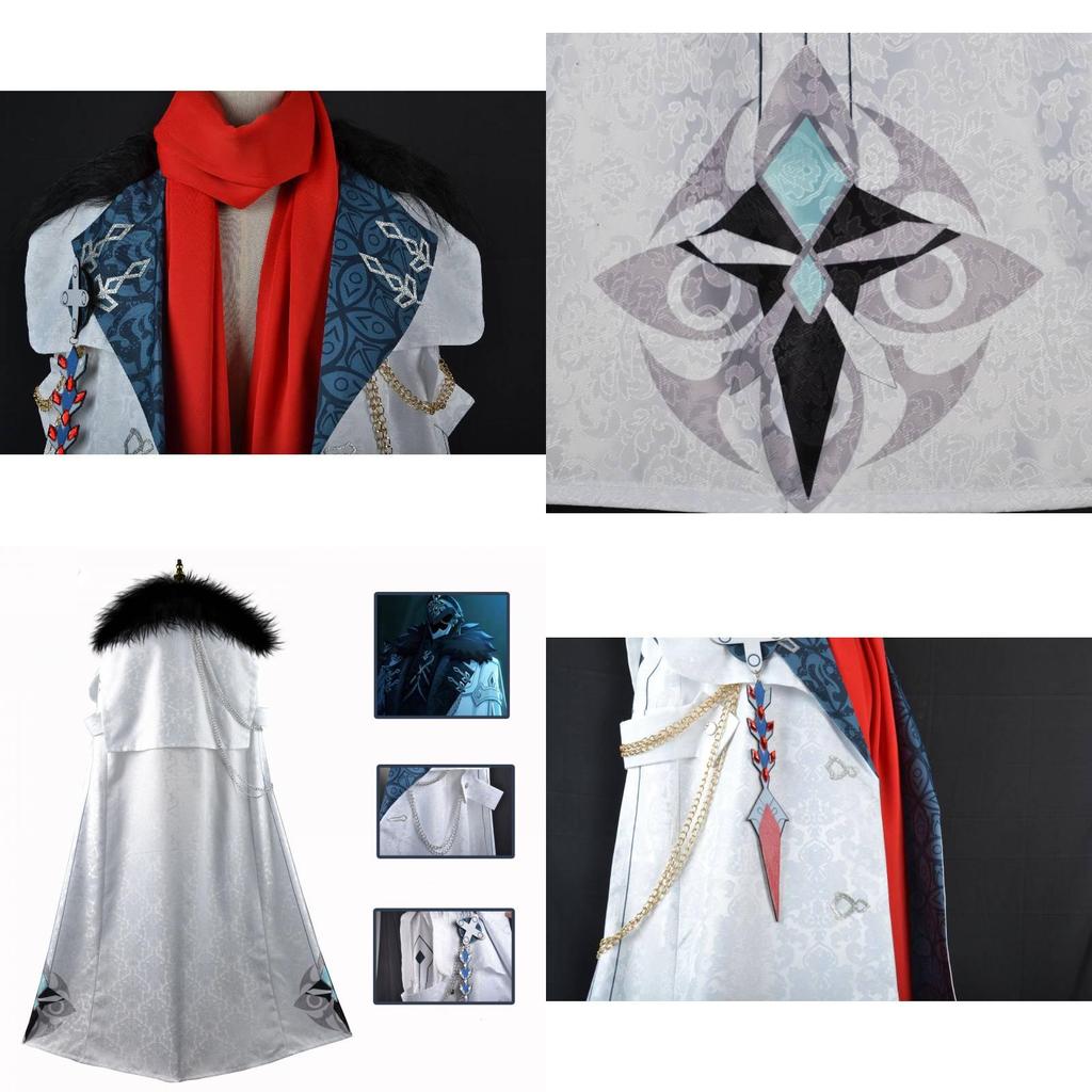 Authentisches Original Trial Impact Tartaglia Umhang Cosplay Kostüm