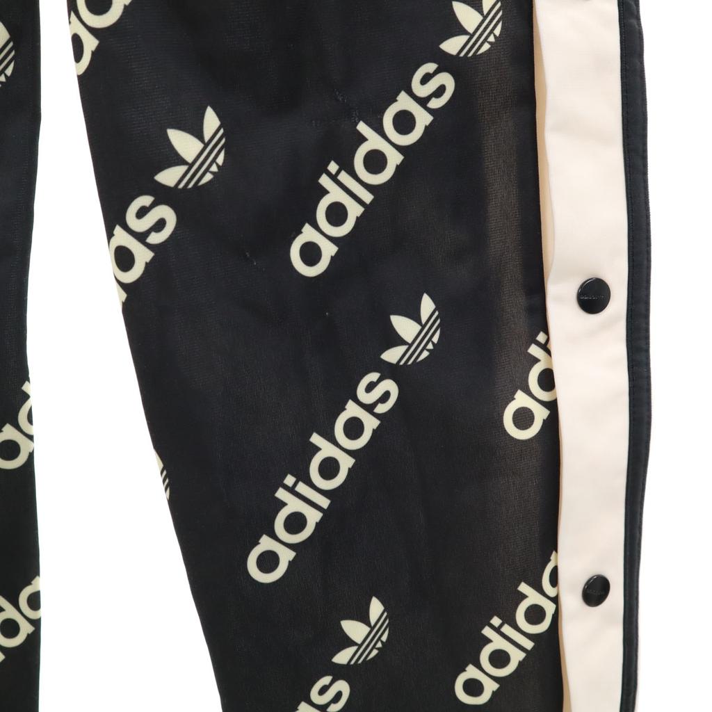 Adidas Originals Trefoil Logo Adibreak Track Pants S Black Jersey Women Used