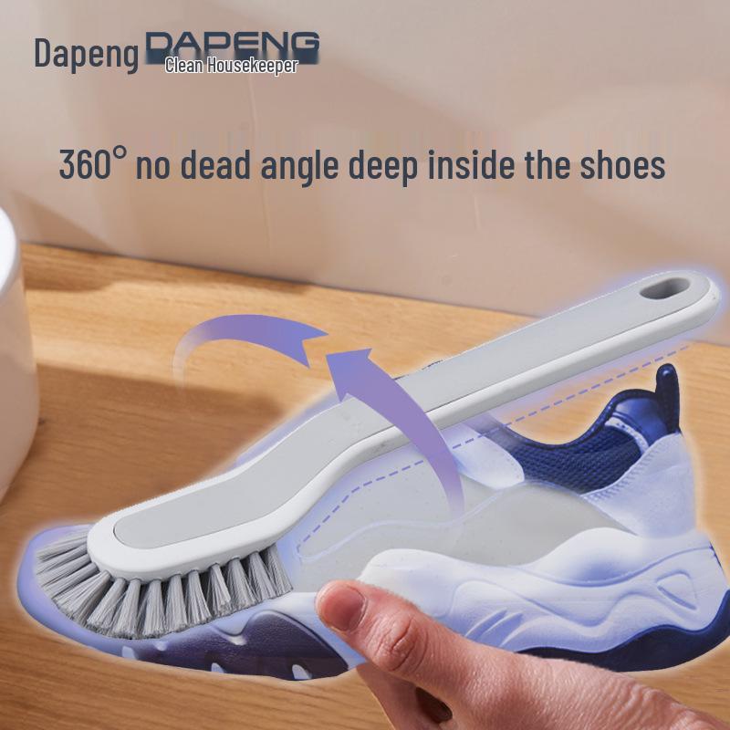 Multi-Functional Household Shoe Cleaning Brush with Soft Bristles