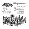 Exquisite Flower Stamper Transparent Silicone Stamps Decorative Stencil for Greeting Card Making Scrapbooking Decoration