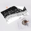 Abstract Piano Keys With Musical Notes Soft Face Towel Quick Dry Pool Bath Cotton Towels Absorbent Quick