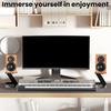 Desktop Speaker Stand with Vibration Absorption Pads Bookshelf Speaker Stand Support 22lbs Studio Monitors Holder