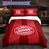 Biancheria da letto a tema Bayern Monaco Set 3 Pezzi Copripiumino Biancheria da letto decorativa per stanza di adolescenti Decorazione per la casa