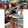 Chic Minimalist Women's Summer Sun Hat With Adjustable Strap And Breathable Fabric