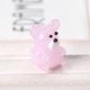2pcs Bear 15x20mm Handmade Lampwork Glass Loose Beads for Jewelry Making Accessories DIY Crafts Findings