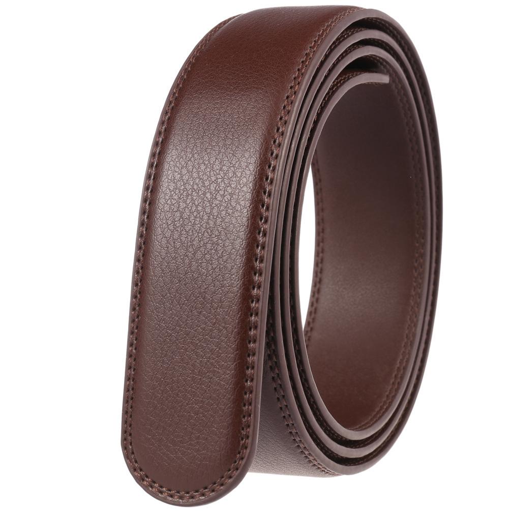Mary Automatic men's belt strip 3.5cm wide automatic belt strip, simple commuter belt strip