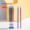 10-Pack Deli 33408 Triangular 2B/HB Pencils for School and Exam Use