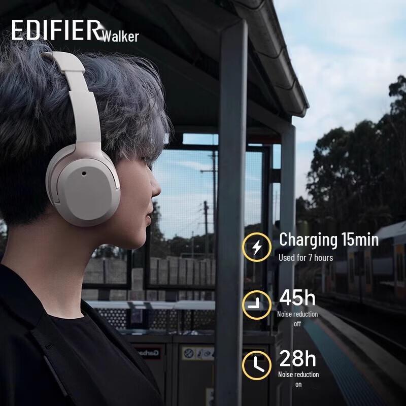 Edifier LS820NB Pro Wireless Active Noise Cancelling Over-Ear Headphones