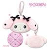Hatayama Shoji Sanrio Face Pouch Girly My Melody H10 X W14cm 34201438 Approx.