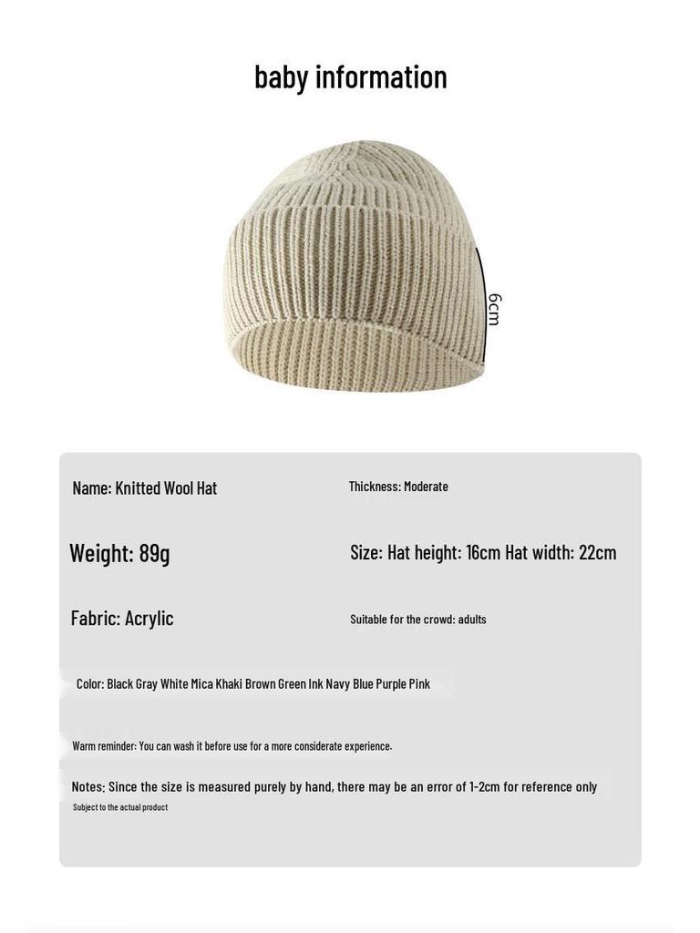 MEET SUNNY Unisex Thin Knit Beanie