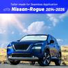 Windshield Sun Shade Umbrella for Nissan Rogue 2014-2025, Foldable Car Sunshade for Front Windows with 360° Rotating Shaft, Custom fit Rogue Sun Visor