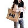 New Fashion Simple Cute College Style Canvas Women's Bag College Students Go Out Casual All-match Shoulder Bag Simple Class Tailoring Bag