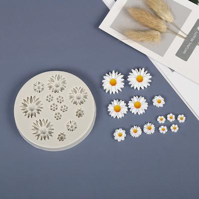 3D Kwiat Silikonowe Formy Kremówka Rzemiosło Ciasto Cukierki Czekoladowe Sugarcraft Narzędzie Do Pieczenia Ciasta Lodu Formy