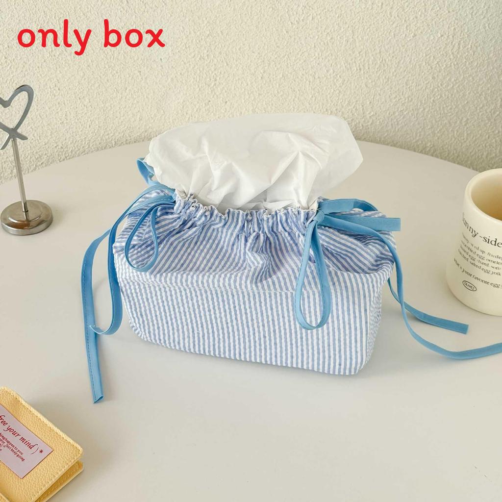 Modern Minimalist Nonwoven Fabric Tissue Box Cover For Kitchen And Dining Decor