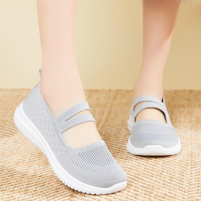Fashion Women's Shoes Soft Sole Womens Vulcanized Shoes Breathable Moms Shoes Lightweight Summer Women Sneakers 2025 New Tenis De Mujer