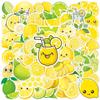 50Pcs/Set Lemon Series 02 Stickers DIY Fashion Waterproof Doodle Decals Stickers