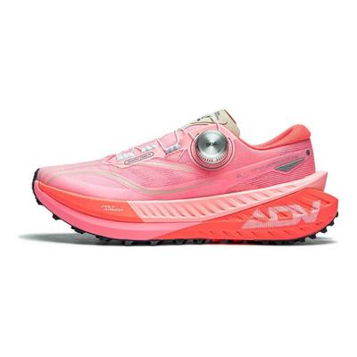 Li Ning Lu Pro Leicht Bequem Mode Stoßdämpfend Rutschfest Rebound Low-Top Trailrunning-Schuhe Damen Sneaker Pink ARNU002-6