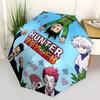 1 PC Automatic Folding Umbrella - Hunter X Hunter Pattern Portable Foldable Design With 8 Ribs Christmas Birthday Gifts
