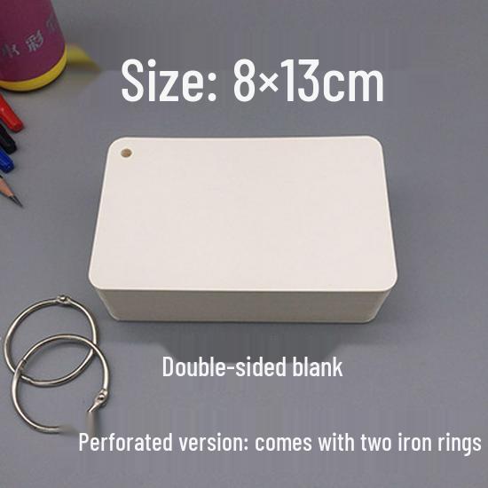 DIY Blank Postcards: Creative Writing, English Word, and Pinyin Greeting Cards