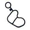 Lightweight Reliable Automotive Seal Gasket with Advance Design Prevents Fluid Leak Reduces Maintenance Costs 03F903575C