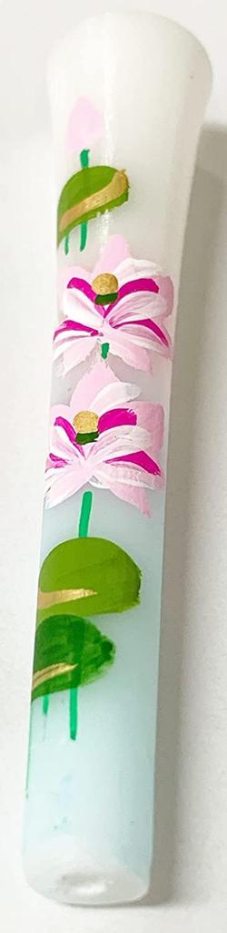 Lotus Flower Candle, Size 3, Hand-Painted Lotus Candles, Set of 2, Awaji Baikundou, Japanese Candles, Offerings, Gifts, Interior Decoration, Buddhist