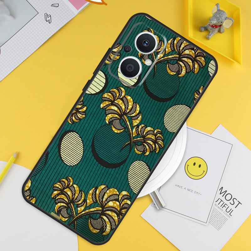 African Wax Print Design Cover For OPPO Reno 8 Lite 10 7 6 5 4 3 2Z 4Z 5Z 8T OPPO Find X3 Neo X5 X6 Pro X2 Lite Case