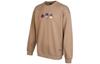 adidas Sweatshirts Unisex Brown Crew Neck Moderate Regular IB2775