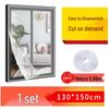 Invisible Summer Self-Adhesive Insect-Proof Polyester Window Mesh – DIY Cuttable Mosquito Net Screen
