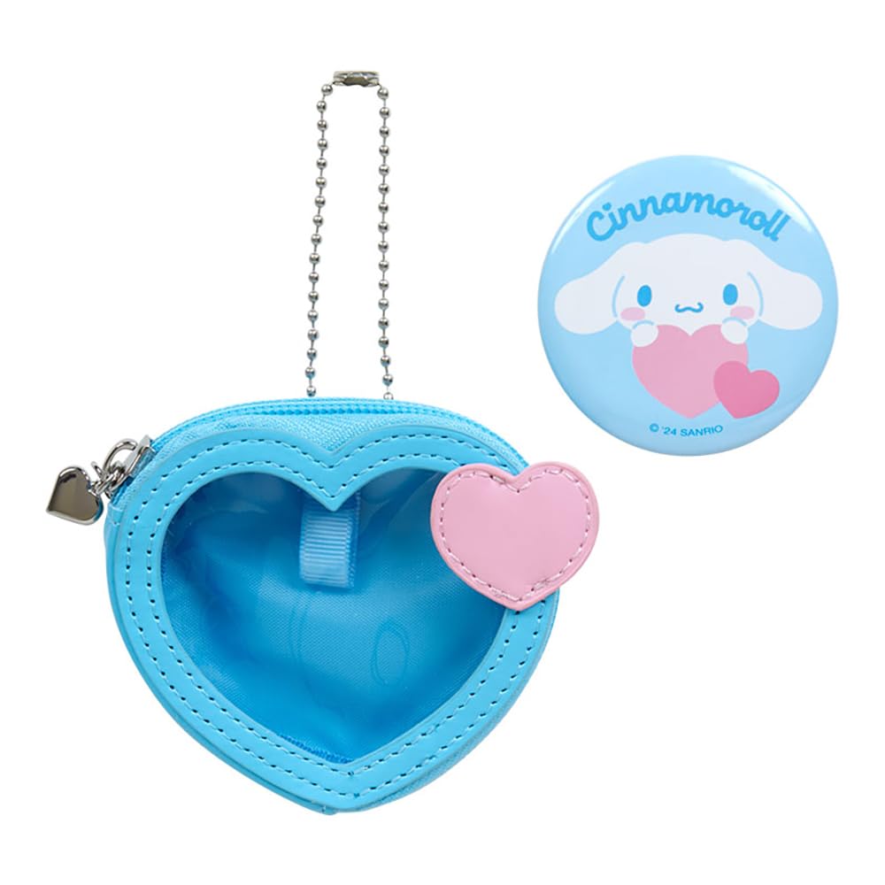 Sanrio Mini Pouch with Character Awards 3rd Colorful Heart Cinnamoroll 432831 (SANRIO) Badge, Edition, Series, Cinnamoroll, Cinnamon, Character,