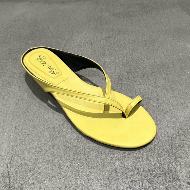 Fashion SUOJIALUN 2025 Summer New Brand Women Slipper Fashion Narrow Band Ladies Elegant Flip Flop Square Low Heel Dress Slides Shoes