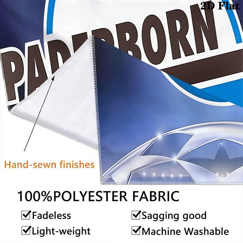 Paderborn Logo Wall Hanging Printed Fabric Blanket Decorative Tapestries for Bedroom Living Room Home Decor