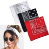 Fashionable Yiwu Hip Hop Headscarf With Vibrant Geometric Print For Unisex Style