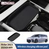 Linnunu Fit for Zeekr 009 -2024 Central Control Wireless Charging Silicone Pad Car Interior Supplies Accessories Protective Pad Dustproof Pad