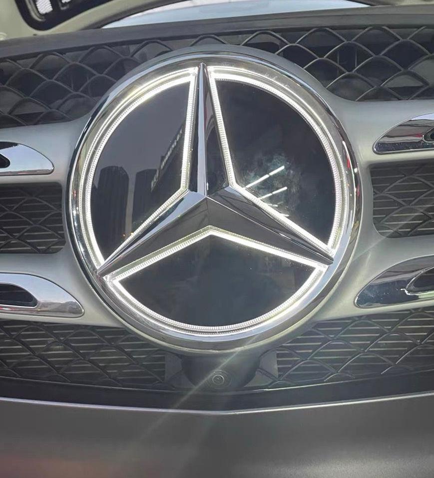 Emblema Stella Griglia Auto, Logo Griglia Anteriore per Mercedes Benz W204 W205 X253 X156 W176 W177 W167 W246 W117 X167, Accessori
