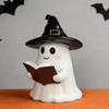 Halloween Night Figurine Cute Ghost Lamp Decorative for Desk Bookshelf