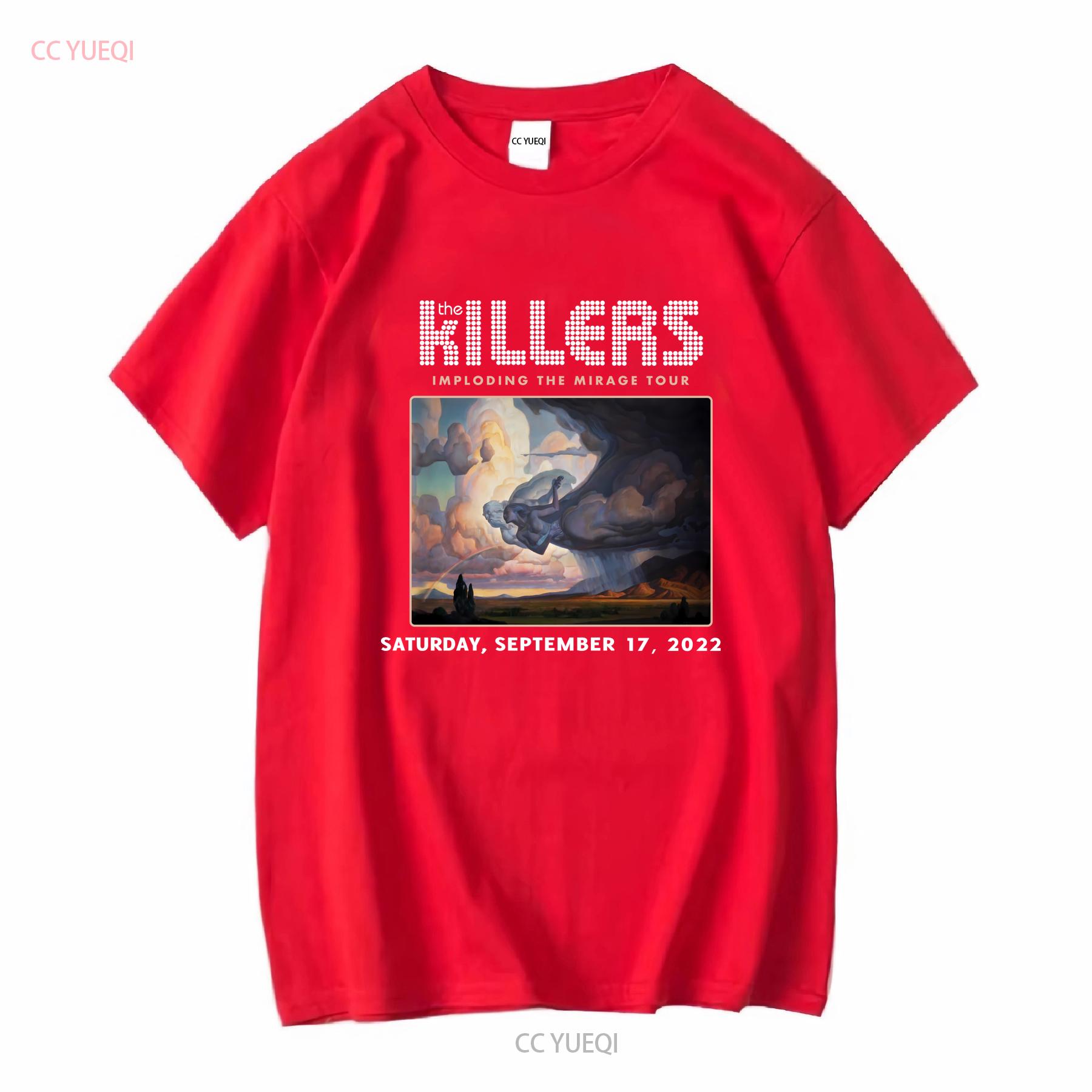 Imploding the Mirage Killers Tour Band For Fan S 2345XL T shirt S3785 vintage Washed fashion Breathable Stretched Soft S