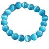 White Cat's Eye Crystal Bracelet for Women: Luxurious, Exquisite Jade String for Luck & Fortune.