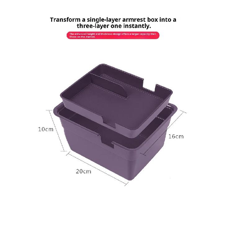 Για Leapmotor B10 Αυτοκίνητο Εκτεταμένο Κουτί Υποβραχιόνιου Οργανωτής Αποθήκευσης Leapmotor Εξατομικευμένη Τροποποίηση Αυτοκινήτου