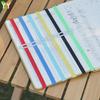 Multi-Color Elastic Library Ribbon Bookmark with Metal Pointer