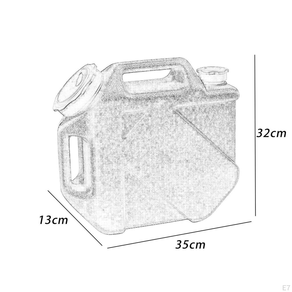 Camping Wasserlagerungskanister 10L/2,64 Gallonen Eimer Getränkespender Behälter für Survival