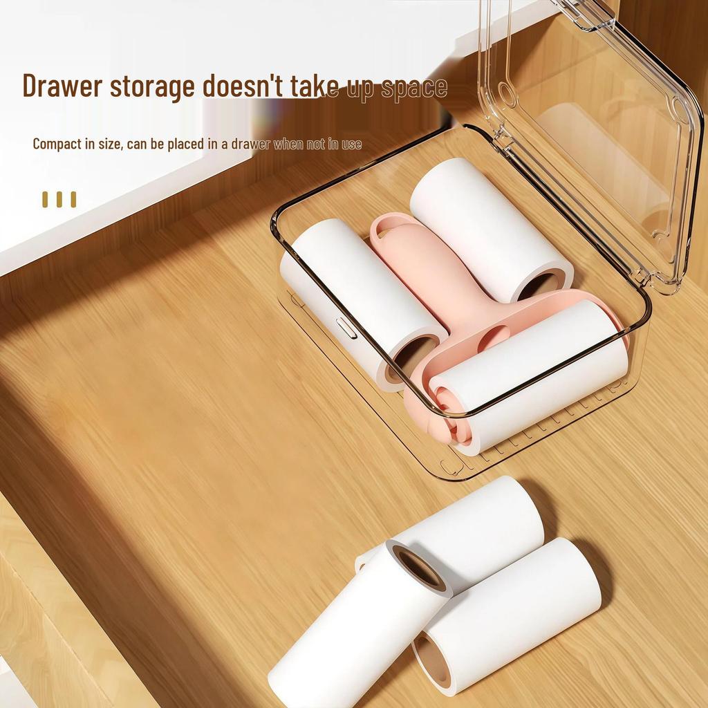 Compact Lint Roller: Household Hair & Clothes Removal Tool