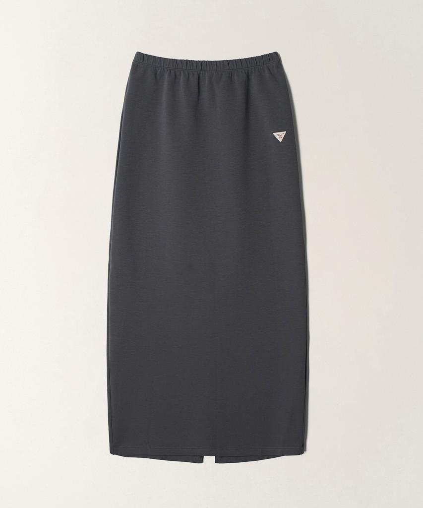 Tudment 50S Embroidered Long Skirt_Charcoal