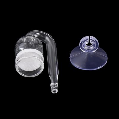 Aquarium Glass CO2 Diffuser Set Carbon Dioxide Atomizer Check Valve U Shaped Connector Suction Cup Fish Tank Supplies