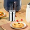 Stainless Steel Sprinkle Powder Icing Sugar Cocoa Sugar Chocolate Flour Duster Shaker Tool Seasoning Bottle for Spices