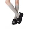 Spring and Autumn Grey Calf Socks for Women, Thin Socks for Slimming Legs, Autumn and Winter Long Socks