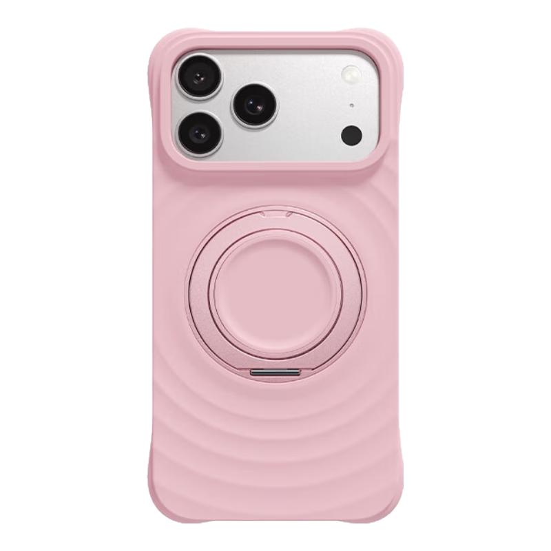 

LISEN O1air Liquid Silicone Magnetic Kickstand Phone Case iPhone 17 Pro